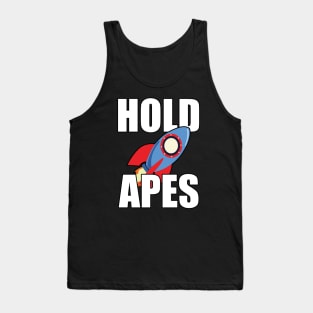 Hold Apes AMC Stock To The Moon Tank Top